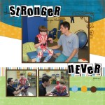 Andy's progress in his therasuit therapy.